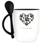 Кружка с ложкой