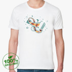 Мужская футболка органик