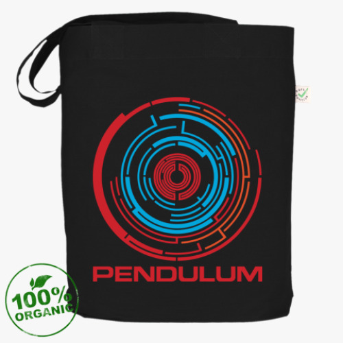 Сумка шоппер с принтом Pendulum