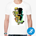 Мужская спортивная футболка