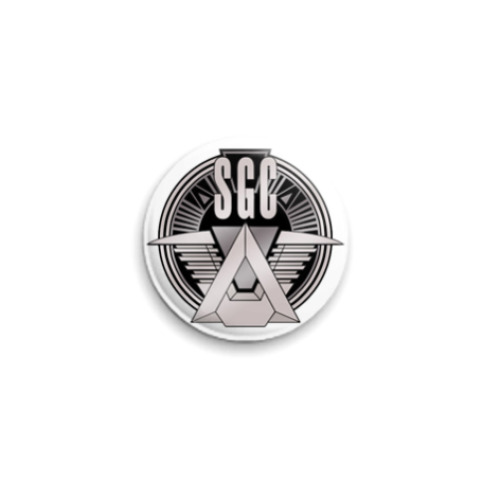 Значок 25мм с принтом SGC