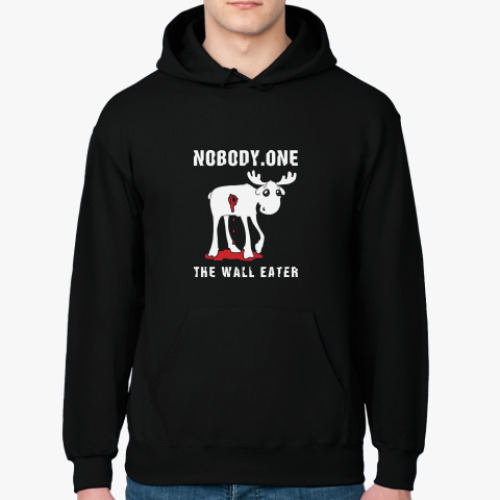 Толстовка худи с принтом Edgie