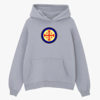 Толстовка худи оверсайз