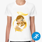 Женская спортивная футболка