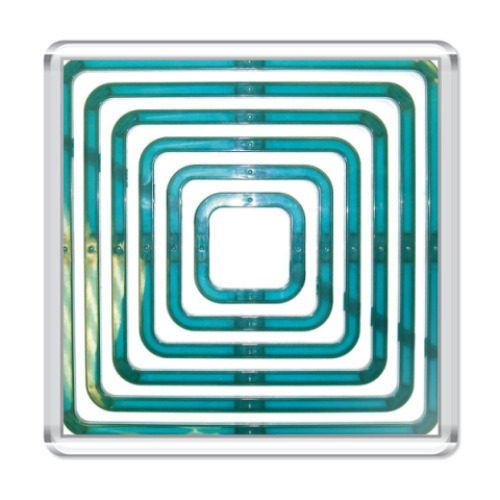 Магнит с принтом Геометрия