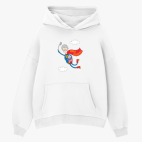 Толстовка худи оверсайз