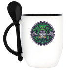 Кружка с ложкой