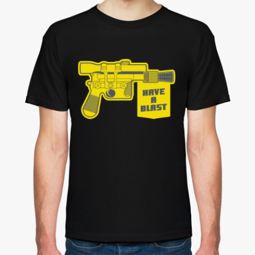 Футболка с принтом Бластер (Хан Соло)