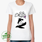 Женская футболка органик