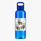 Прозрачная спортивная бутылка