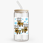 Банка с бамбуковой крышкой