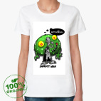 Женская футболка органик