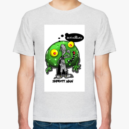 Футболка с принтом Человек-Шпротт