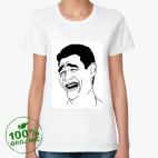 Женская футболка органик