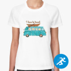 Женская спортивная футболка