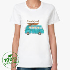 Женская футболка органик