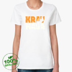 Женская футболка органик