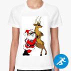 Женская спортивная футболка