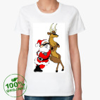 Женская футболка органик