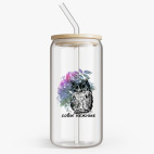 Банка с бамбуковой крышкой