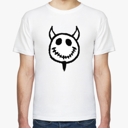 Футболка с принтом devil