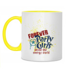 Двухцветная кружка Завсегдатай вечеринок