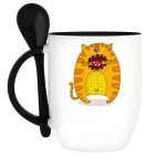 Кружка с ложкой