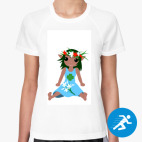 Женская спортивная футболка