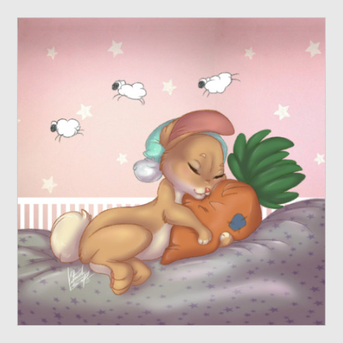 Постер с принтом сладких снов