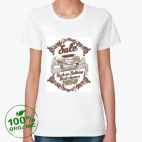 Женская футболка органик