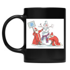 Кружка цветная UV-DTF