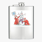 Фляжка стальная