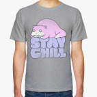Классическая футболка Stay Chill