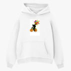 Толстовка худи оверсайз