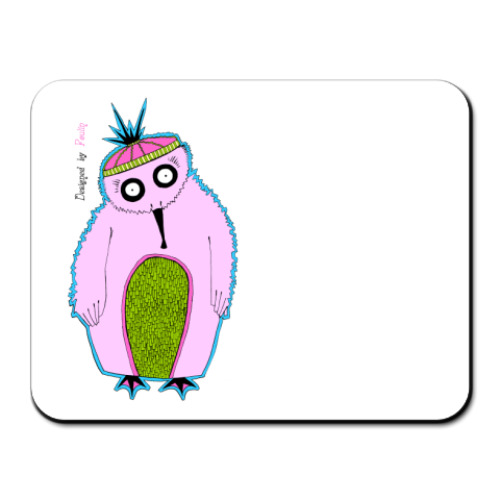 Коврик для мыши с принтом  'Пингвин'