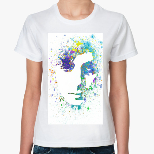 Классическая футболка с принтом Syd Barrett