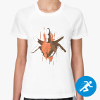 Женская спортивная футболка