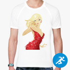 Мужская спортивная футболка