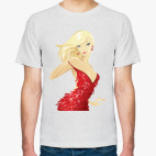 Классическая футболка Девушка