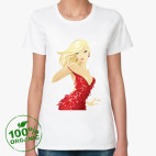 Женская футболка органик