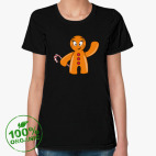 Женская футболка органик