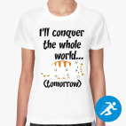 Женская спортивная футболка