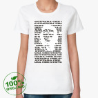 Женская футболка органик