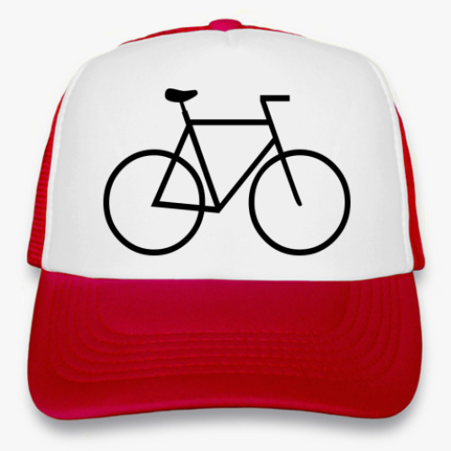 Кепка-тракер с принтом велосипед