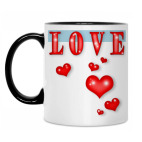 Кружка двухцветная