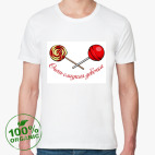 Мужская футболка органик