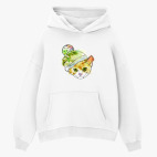 Толстовка худи оверсайз