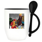 Кружка с ложкой