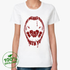 Женская футболка органик