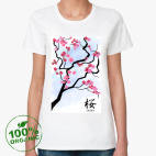 Женская футболка органик